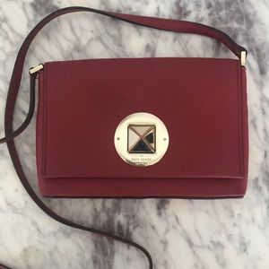 Red Kate Spade crossbody